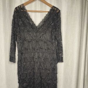 Marina Dress, Black, Size 16, Like New.
